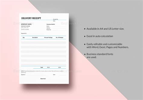 39 Receipt Formats Free And Premium Templates