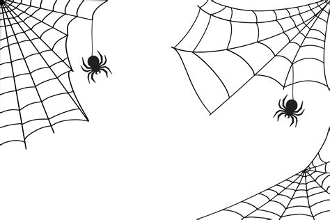 Web and spider. Vector illustration for halloween. 13509284 Vector Art ...