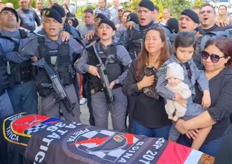 V Deo Vel Rio De Cabo Da Pm Assassinado Marcado Por Emo O E Homenagens