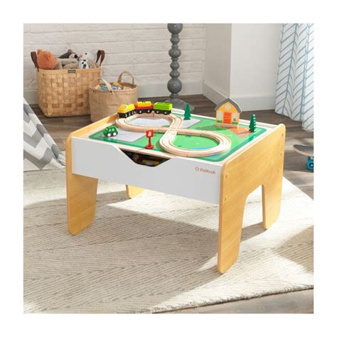 2 In 1 Activity Table With Board Graynatural Kidkraft Play Tables