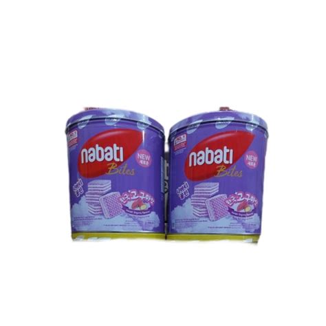 Jual Wafer Nabati Kaleng Korean Flavour Kaleng Ungu Wafer Enak Premium