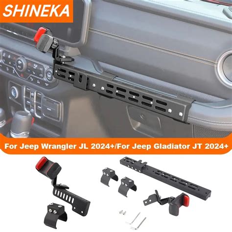 Shineka Co Pilot Handle Phone Holder Gps Mount Bracket For Jeep