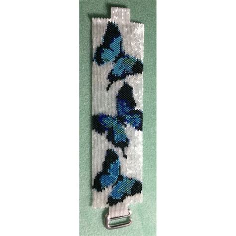 Art Deco 4 Loom Bead Pattern Bracelet Cuff Seed Beading Etsy