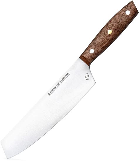 B Ker Bo Forge Wood Santoku Kochmesser Amazon De K Che