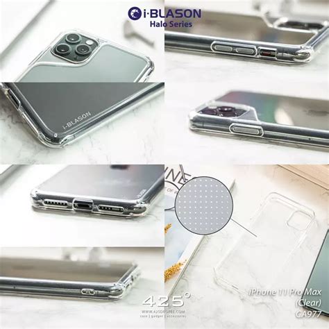 i Blason Halo Series Case เคส iPhone 11 Pro Max Black ดำใส รวว