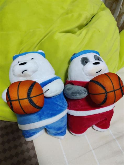 Ice bear plushie, Hobbies & Toys, Toys & Games on Carousell