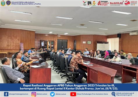 Rapat Realisasi Anggaran APBD Tahun Anggaran 2023 Triwulan Ke III