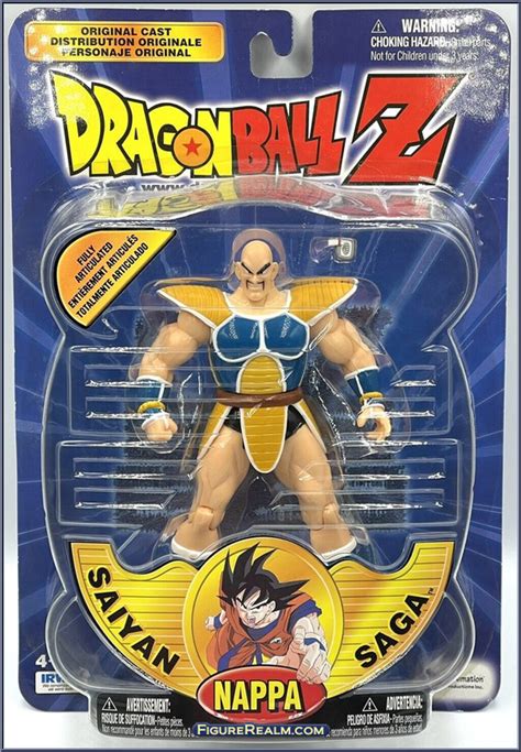 Nappa Dragon Ball Z Saiyan Saga Irwin Toys Action Figure