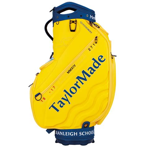 Taylormade 2023 British Open Championship Staff Bag Yellow Scottsdale Golf