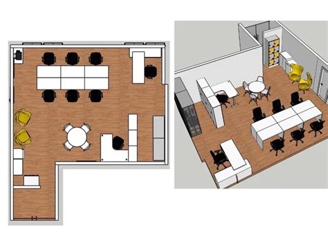 A 3D Floor Plan with Furniture Layout | Upwork