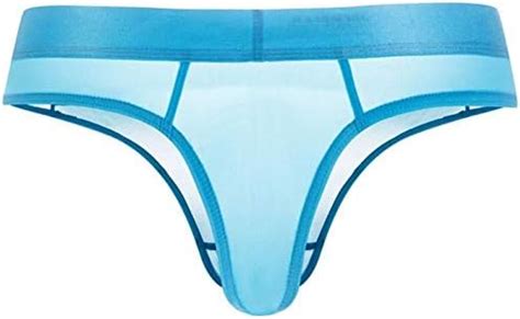 HJBK Transparante Strings G Strings Sexy Mannen Ondergoed Glad Ijs Zijde Slips Heren Bikini
