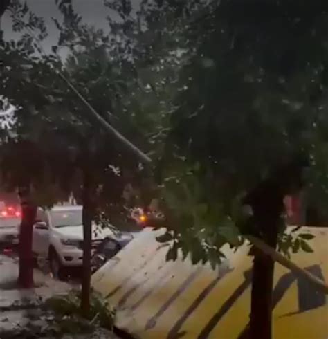 Un temporal hizo destrozos en Argentina y provocó daños severos en