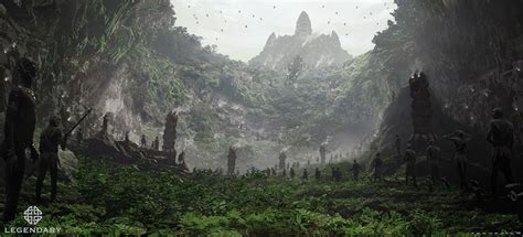 ArtStation - Kong: Skull Island Concept Art, Ivan Khomenko | Skull island, King kong skull ...