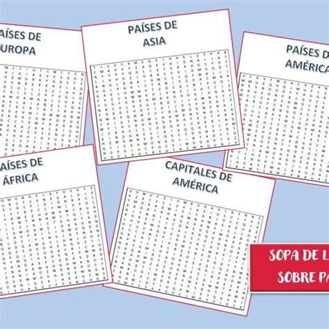 Sopa De Letras En Pdf Gratis