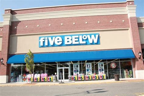 Five Below Sign Editorial Photography Image Of Mall 166692237