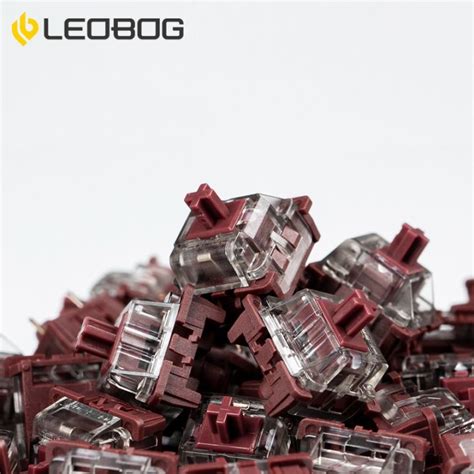 Keyboard Switch LEOBOG Wolfberry V Switch Pcs Linear Switch Pin Lubed Hot Swappable For