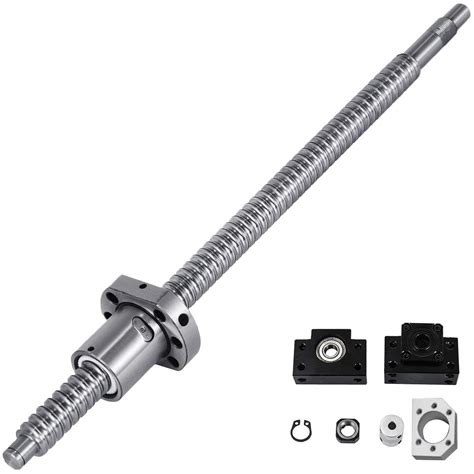 1605 Ballscrew RM1605 L250mm Ball Screw With Ball Nuts Screw Nut