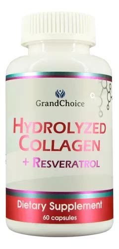 Grand Choice Colágeno Hidrolizado Resveratrol 60 Cápsulas Meses sin