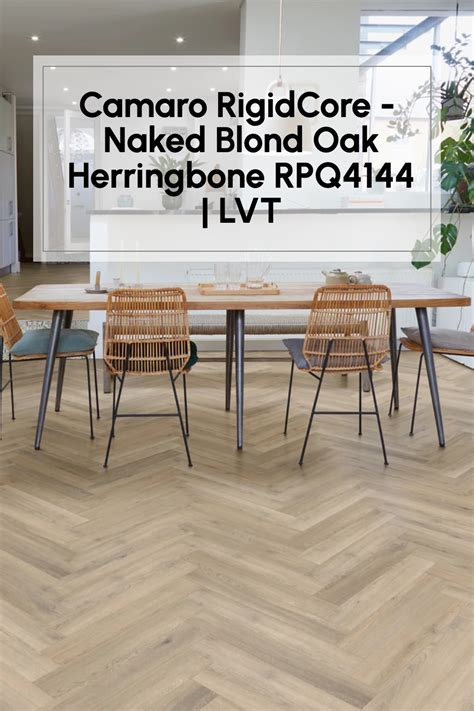 Polyflor Camaro RigidCore Naked Blond Oak Herringbone RPQ4144