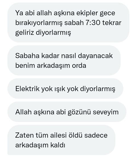 fmbagimlisi deprem yardım on Twitter Ekipler gece gidiyormuş