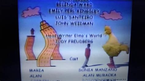 Sesame Street Credits 2003 Youtube