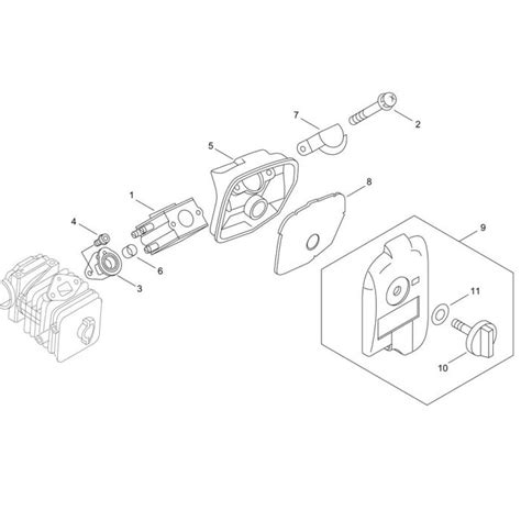 Air Cleaner Carburettor For Shindaiwa Ts Chainsaw L S Engineers