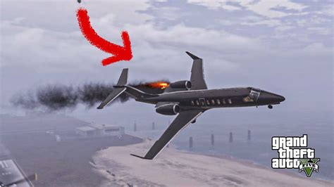 Gta 5 Amazing Terrible Plane Crash Compilation ️ Gta 5 Crazy Plane