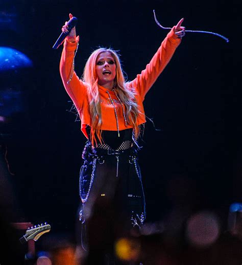 Avril Lavigne Realiza Show Em S O Paulo Confira Os Cliques Da Noite De