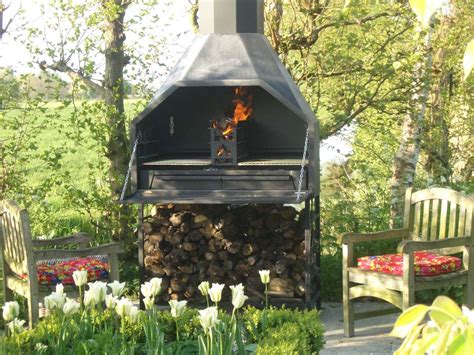 HomeFires Braai Freistehender Grillkamin für 3149 00 Hot Pott