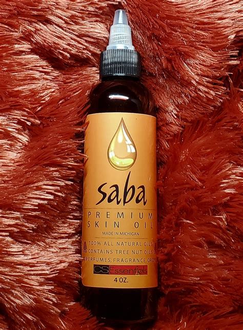 Saba Premium Plant Based Organic Skin Oil – CSEssentials, LLC