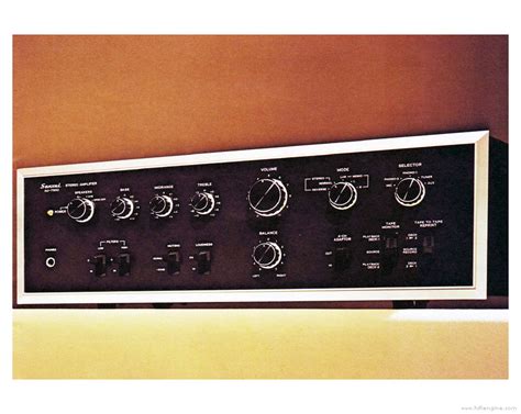 Sansui AU-7500 Stereo Amplifier Manual | HiFi Engine