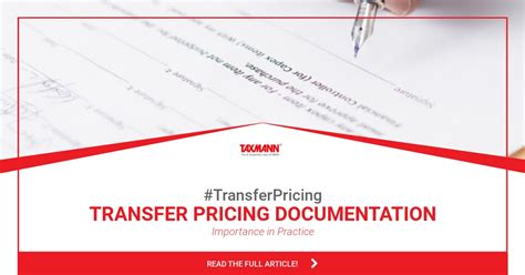 Transfer Pricing Documentation And Its Importance In Practice Taxmann