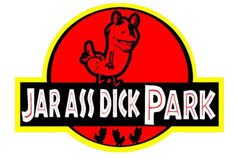 Jar Ass Dick Park Jurassic Star Wars Jar Jar Binks Parody Tee Etsy