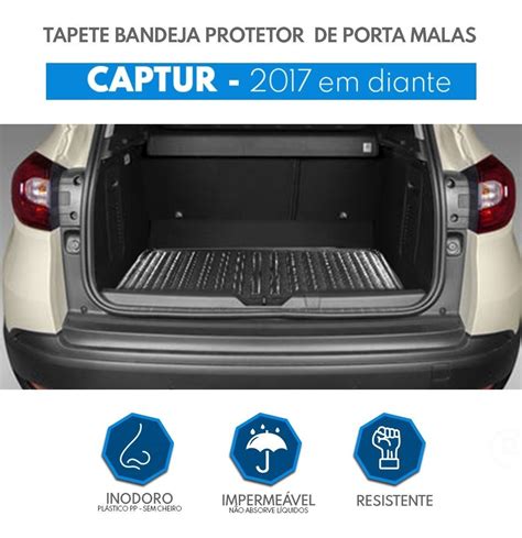 Tapete Bandeja Porta Malas Renault Captur Frete Gr Tis