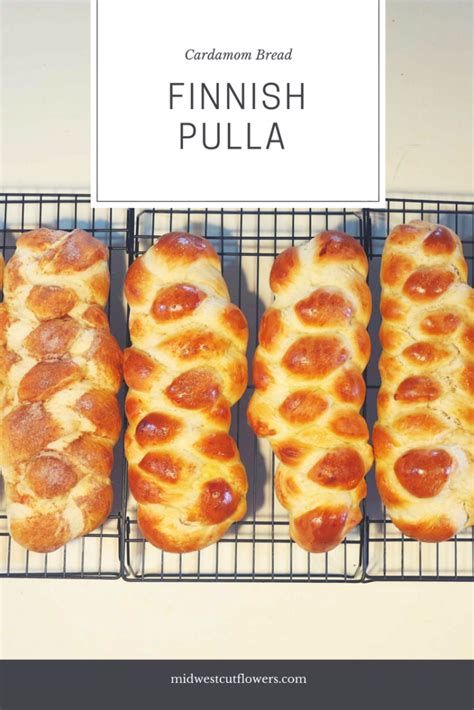 Finnish Pulla Cardamom Bread