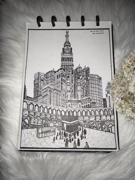 Makkah Al-Mukarramah | Pencil drawing inspiration, Pen art work, Pencil drawings easy