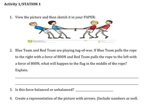 20 Brainy Activities To Teach Balanced & Unbalanced Forces - Teaching Expertise