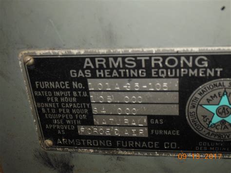 Armstrong Furnace Parts By Model Number