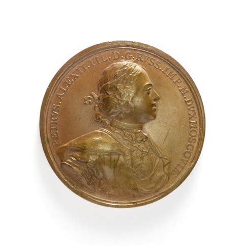 Medal commemorating the capture of Narva, 1704 | Royal Museums Greenwich