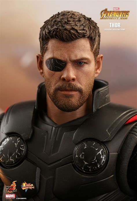 Avengers Infinity War Thor Hot Toys Th Figura Exhibida Al Logan Store