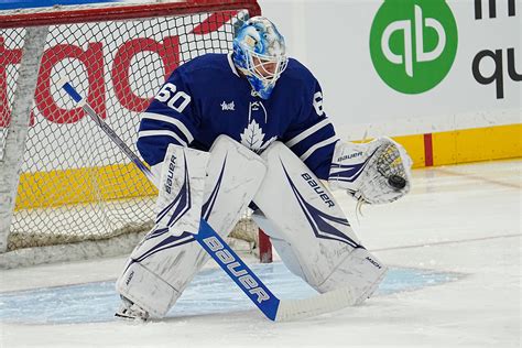 NHL Insider Believes Maple Leafs Could Drop Ilya Samsonov Start Joseph