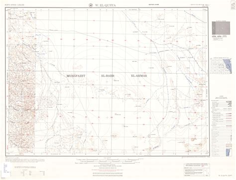 Digital Map of Egypt: Topographic map of Egypt