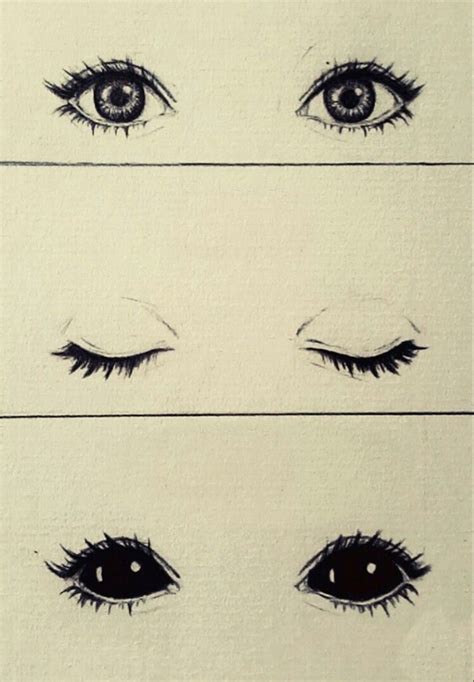 Eye drawing | Eye drawing, Closed eye drawing, Sketchbook art inspiration