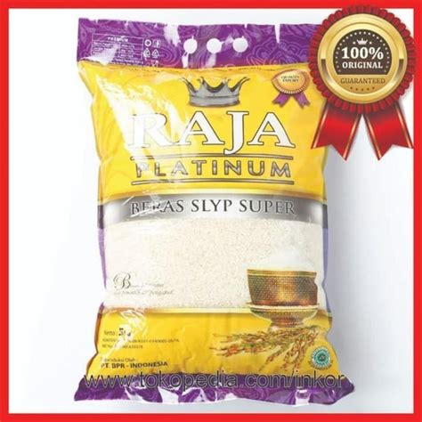 Beras Raja Platinum Slyp Super 5kg Lazada Indonesia