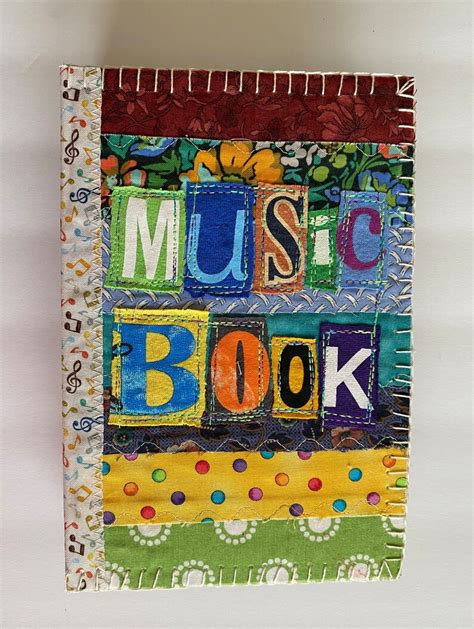 Page Junk Journal Semi Naked Journal Music Book Handmade Etsy