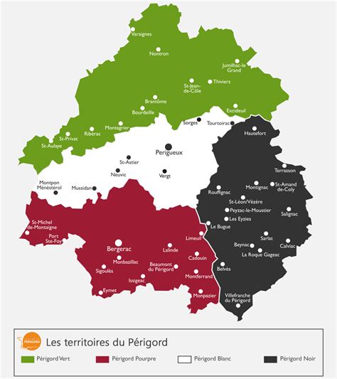 Dordogne valley france map - guglera