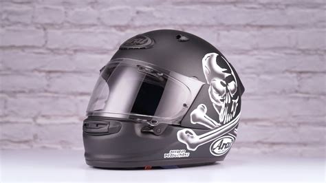 Arai Contour X Hayes Jolly Roger Helmet Youtube