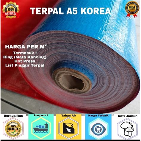 Jual Terpal A Ukuran X Korea Super Tebal Shopee Indonesia