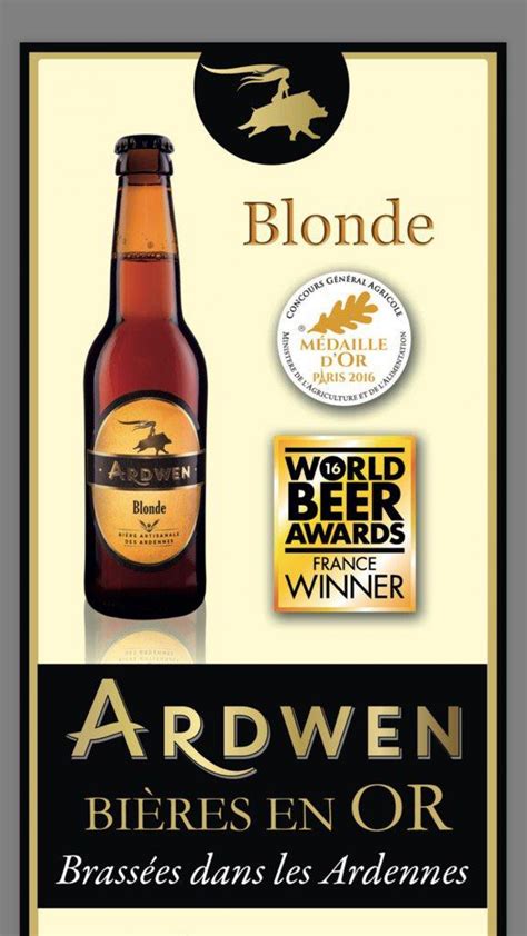 Radio Ardennes Ardwen Blonde Et Ardwen Hops Cure Des Bi Res En Or