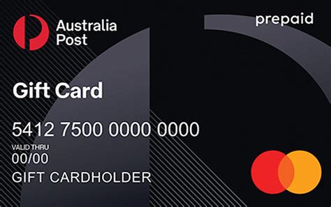 australia post gift card